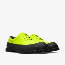 Camper Pix Mens Formal Shoes US-26917 Neon Yellow / Black Online Clearance